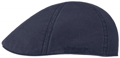 Accessoire Casquette Plate Coton Bleu Fonce