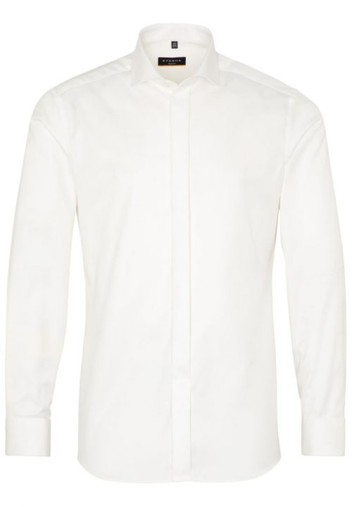 Chemise Manches Longues Ville Slim Mousquetaires Ivoire (c) Divers