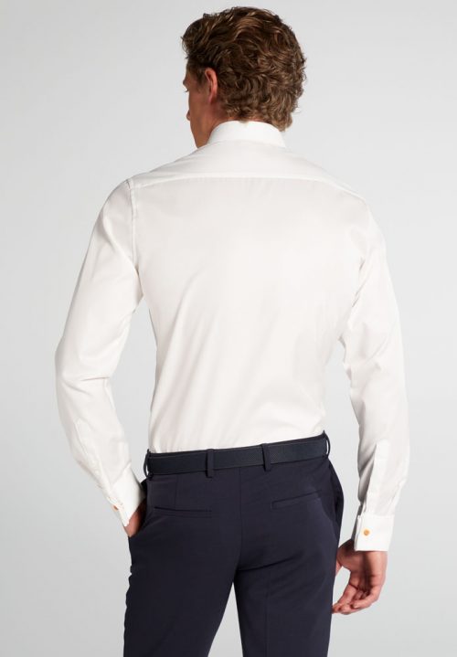 Chemise Manches Longues Ville Slim Mousquetaires Ivoire (c) Divers – Image 6