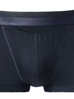 Accessoire Shorty H01 Coton Modal Uni Noir Noir Fonce