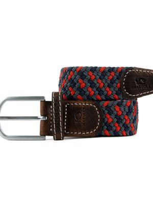 Accessoire Ceinture Tressee Fantaisie Gris Moyen