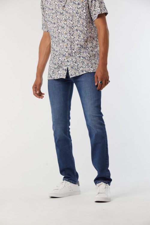 Jean Denim Eco Medium Stone Bleu Moyen – Image 2