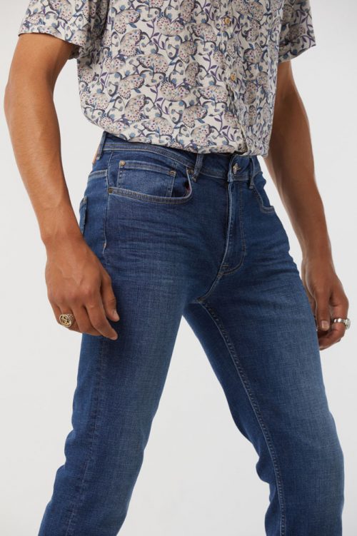 Jean Denim Eco Medium Stone Bleu Moyen – Image 7