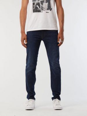 Jean Denim Denim Brut Leger Bleu Fonce