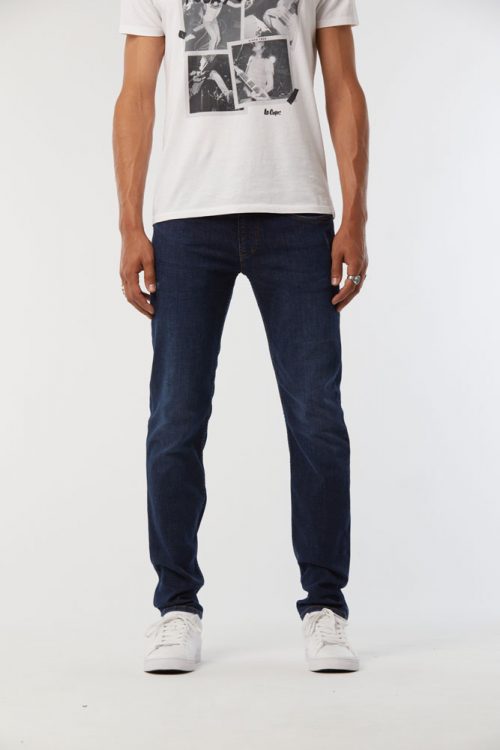 Jean Denim Denim Brut Leger Bleu Fonce