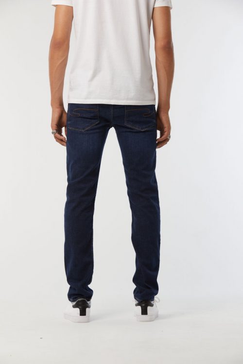 Jean Denim Denim Brut Leger Bleu Fonce – Image 3