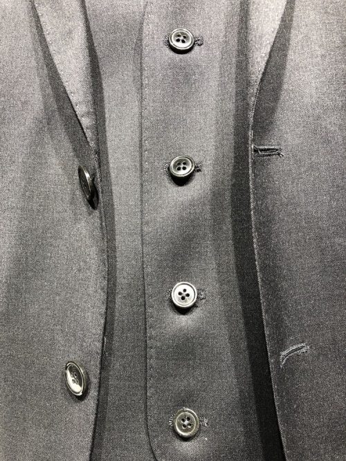 Costume 3 Pieces Serge Unie Las Bang Casino Move Gris Fonce – Image 2