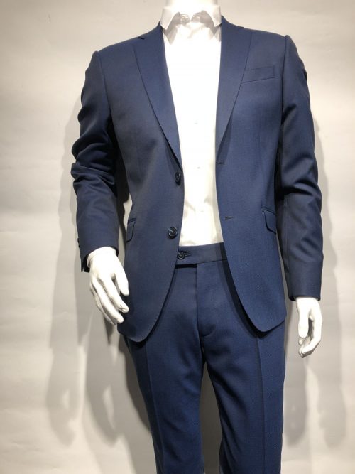 Costume 2 Pieces Pointille Actu Zen Bleu Moyen