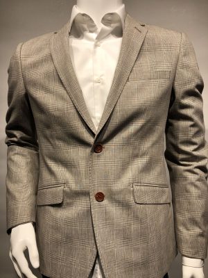 Veste Ville Coton Kro Pdg Las Beige Clair