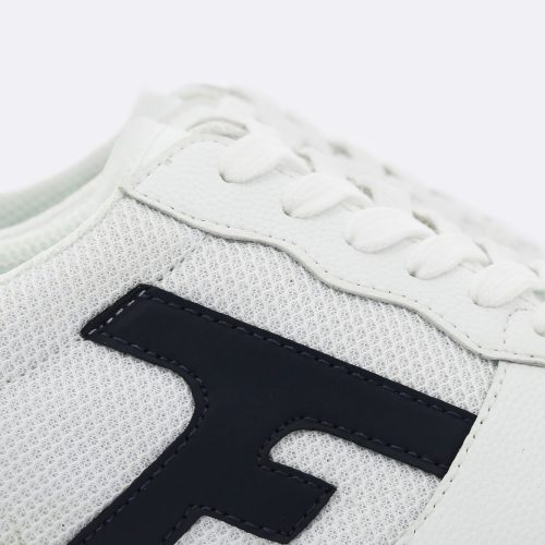 Accessoire Chaussures Sneaker Cuir Logo F Blanc – Image 4