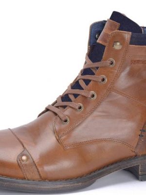 Accessoire Chaussures Rk Botillon Zip Cote Beige Moyen