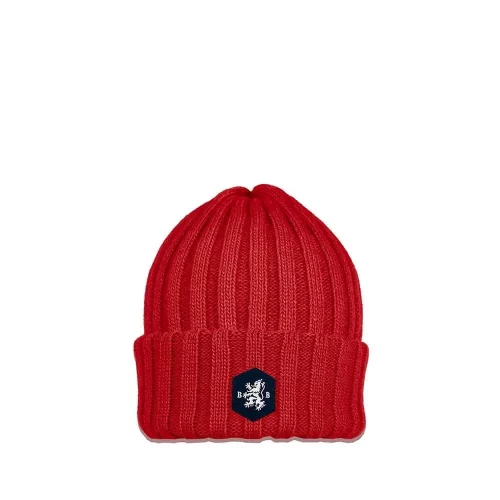 Accessoire Bonnet Uni Cote 3*3 Rouge Moyen
