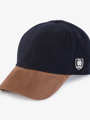 Accessoire Casquette Us Drap Bicolore Bleu Fonce