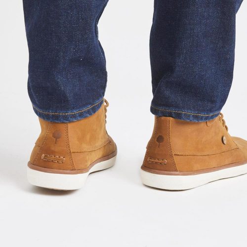 Accessoire Chaussures Nubuck Tige Haute Beige Moyen – Image 3