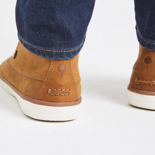 Accessoire Chaussures Nubuck Tige Haute Beige Moyen – Image 5