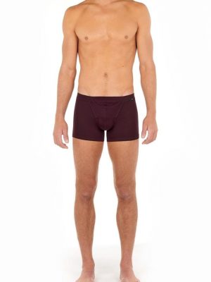 Accessoire Shorty Uni Tencel Rouge Fonce
