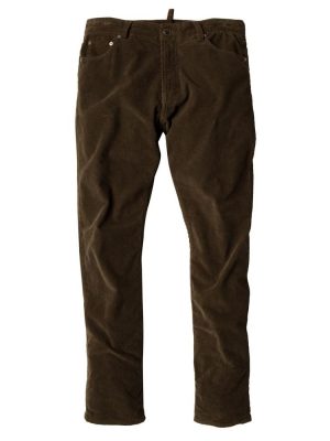 Jean Sport Velours Kaki Fonce