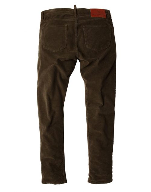 Jean Sport Velours Kaki Fonce – Image 2