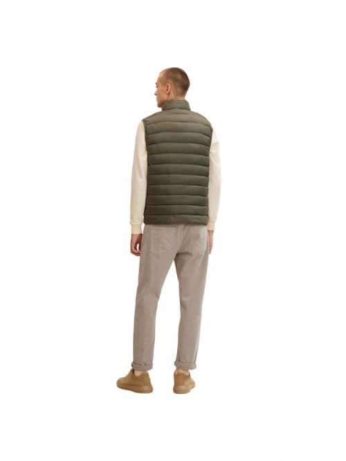 Grosse Piece Blouson Doudoune Fine Kaki Moyen – Image 2