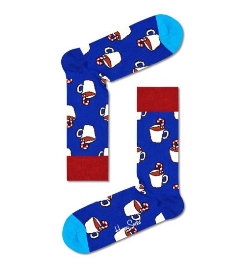 Accessoire Chaussettes Duo Berlingot Sucre Orge Bleu Moyen