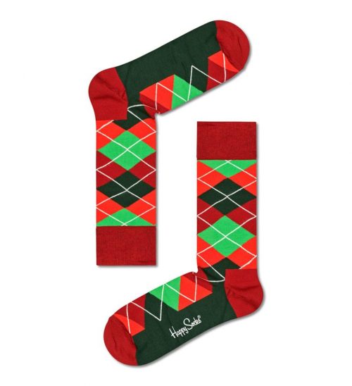 Accessoire Chaussettes Trio Christmas Rouge Moyen – Image 3
