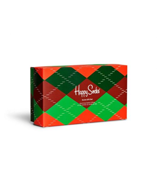 Accessoire Chaussettes Trio Christmas Rouge Moyen – Image 4