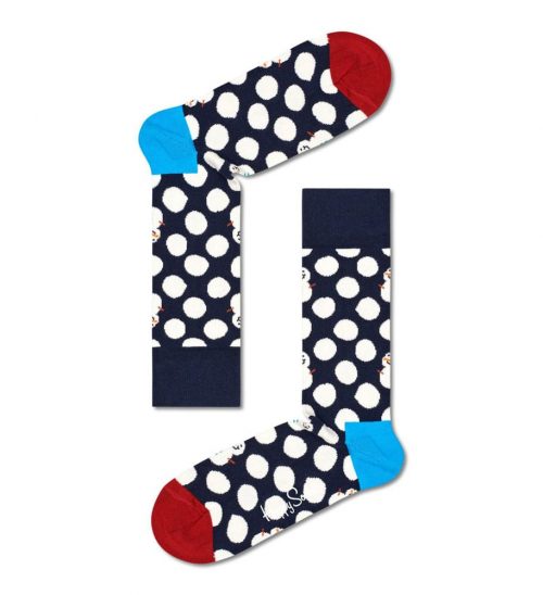 Accessoire Chaussettes Boule Bonhomme Bleu Fonce