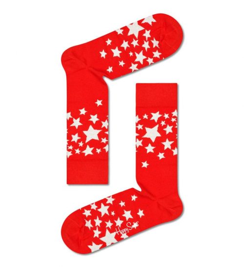 Accessoire Chaussettes Etoile Rouge Moyen