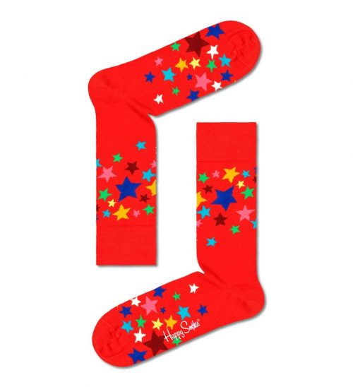 Accessoire Chaussettes Quatuor Paquet Kdo Rouge Moyen – Image 4