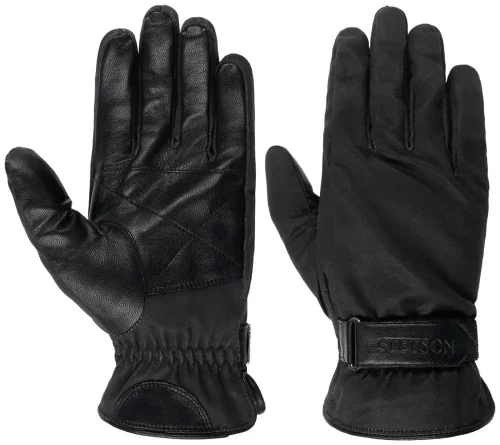 Accessoire Gants Bi-matiere Conductible Noir Fonce