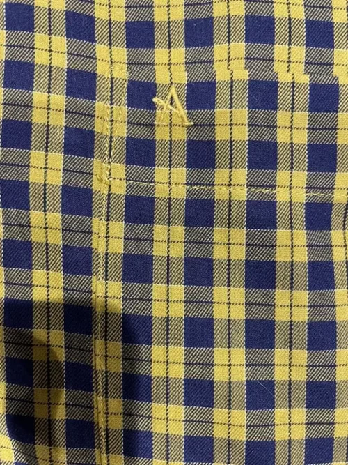 Chemise Manches Longues Sport Kro Couleur Jaune Moyen – Image 2