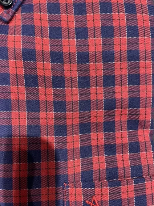 Chemise Manches Longues Sport Kro Couleur Rouge Moyen – Image 2