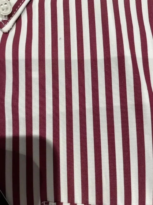 Chemise Manches Longues Sport Rayure Baton Rouge Fonce – Image 2