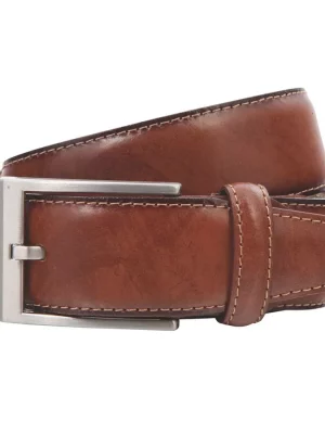 Accessoire Ceinture Ardillon Cognac Beige Moyen
