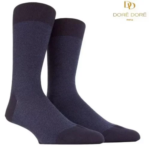 Accessoire Chaussettes Caviar Laine Bleu Fonce
