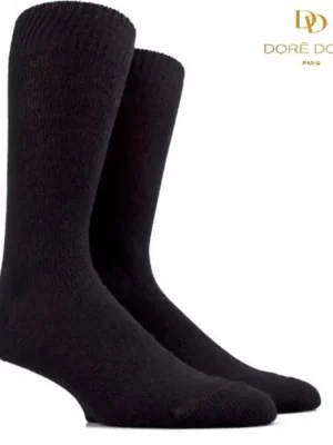 Accessoire Chaussettes Laine & Cachemire Noir Fonce