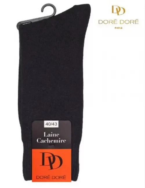 Accessoire Chaussettes Laine & Cachemire Noir Fonce – Image 2