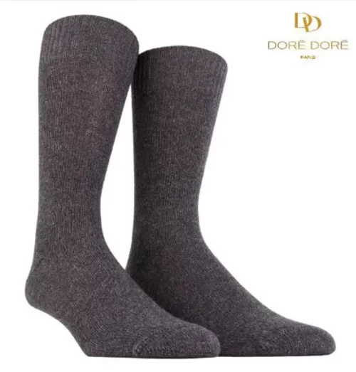 Accessoire Chaussettes Laine & Cachemire Gris Fonce