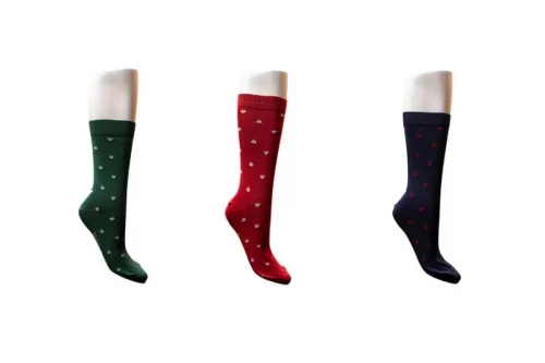Accessoire Chaussettes Coffret Trio Aimante Bleu Fonce – Image 2