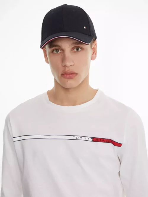Accessoire Casquette Drap Logo Bleu Fonce – Image 3