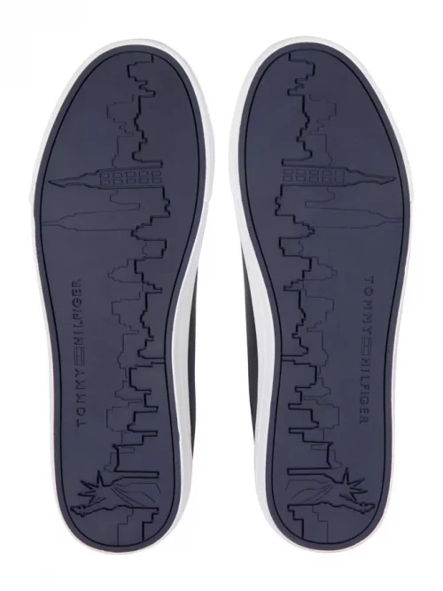 Accessoire Chaussures Sneaker Cuir Bleu Fonce – Image 5