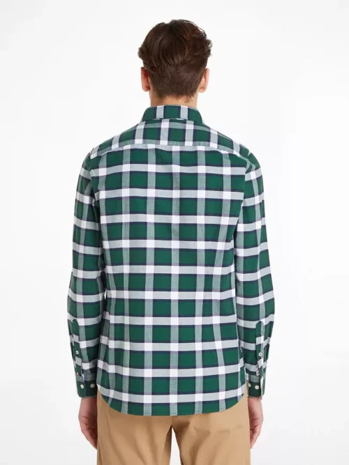 Chemise Manches Longues Sport Kro Gratte Vert Vert Moyen – Image 2