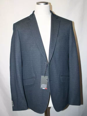 Veste Ville Pointille Actu Bleu Fonce