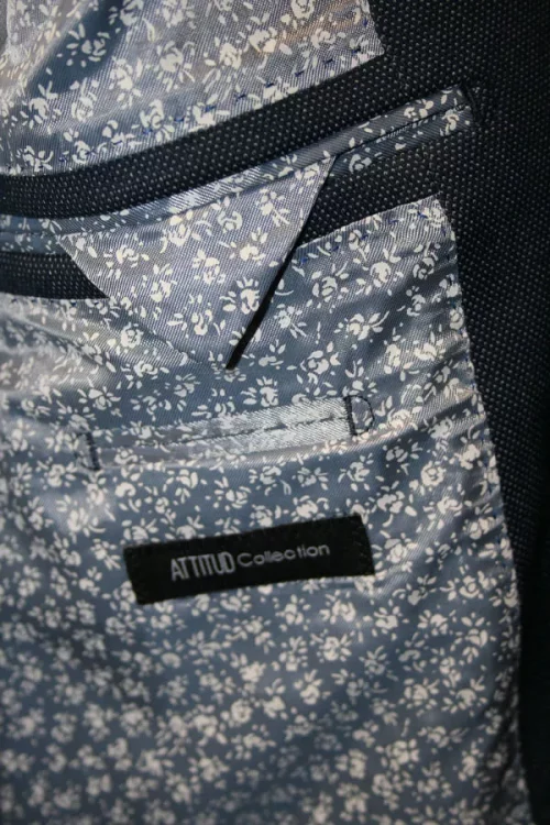 Veste Ville Pointille Actu Bleu Fonce – Image 5