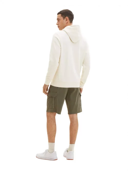 Pantalon Bermuda  Cargo Micro Print Kaki Fonce – Image 3