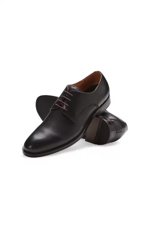 Accessoire Chaussures Pointe Arrondie Noir Fonce – Image 2