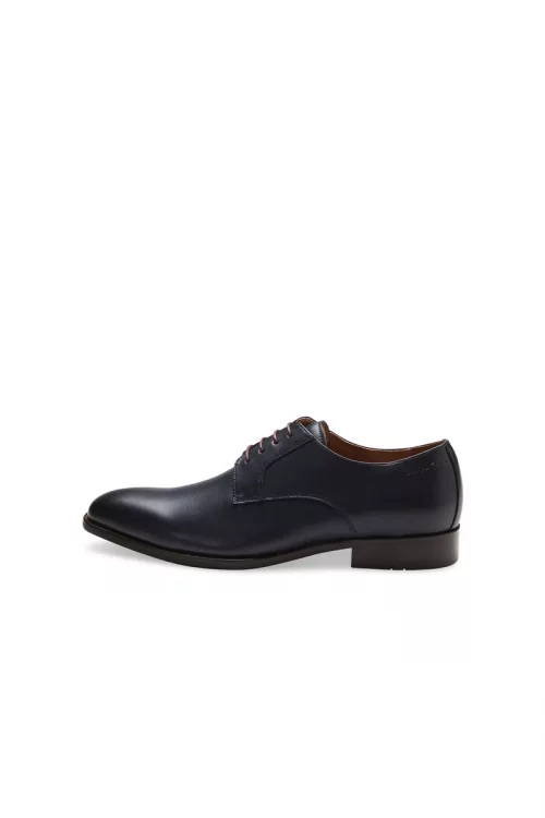 Accessoire Chaussures Pointe Allongee Bleu Fonce