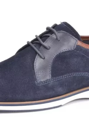 Accessoire Chaussures Rk Croute Cuir Bleu Fonce