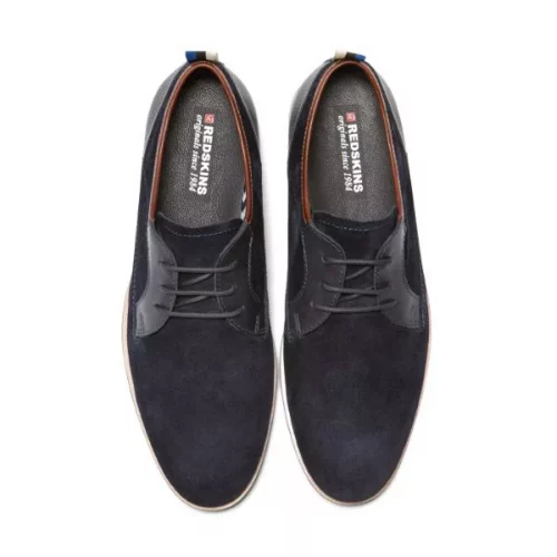 Accessoire Chaussures Rk Croute Cuir Bleu Fonce – Image 3