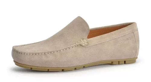 Accessoire Chaussures Rk Mocassin Beige Clair